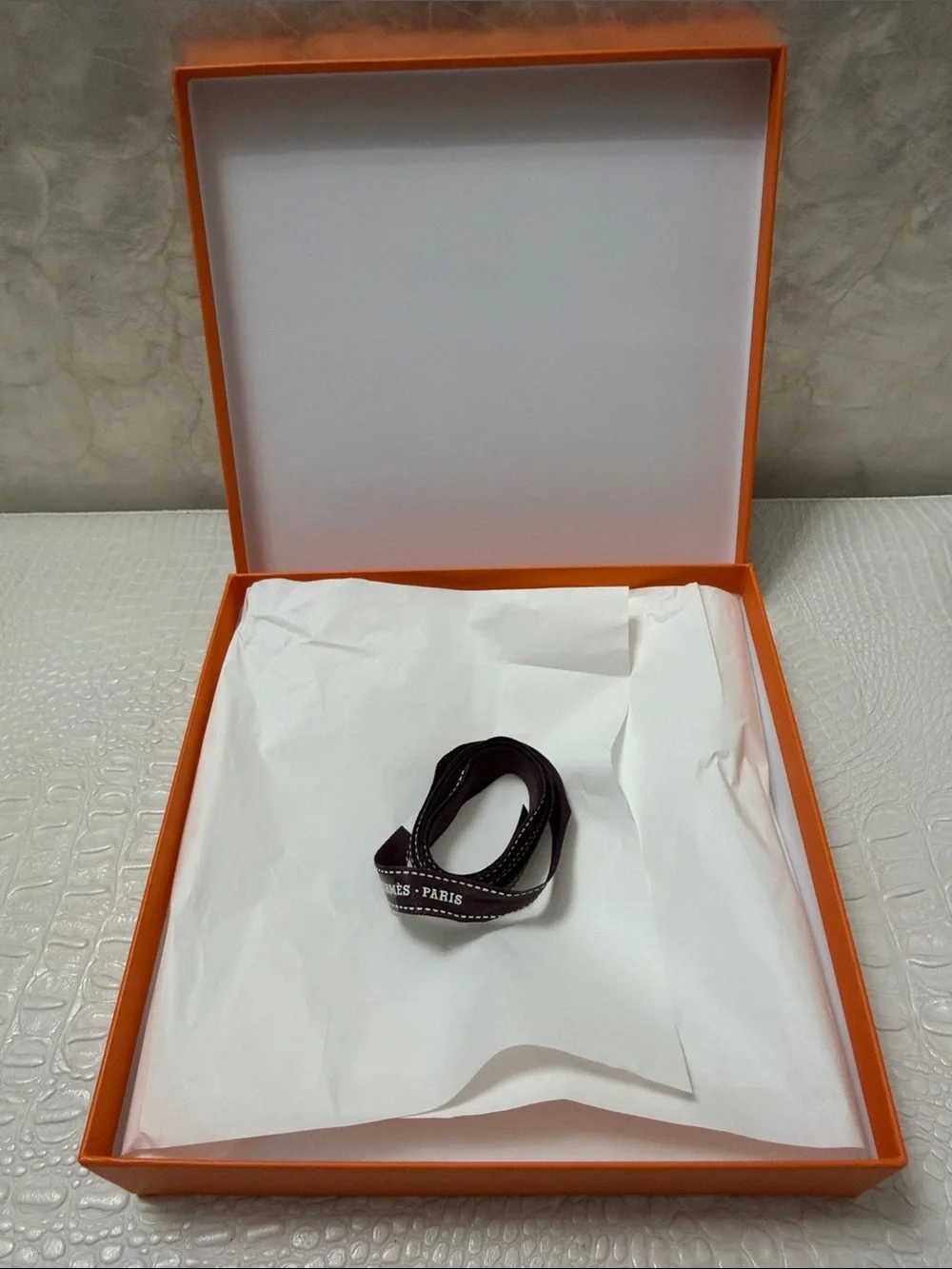 Hermes Square Kelly Belt Box. New. Scarf, belt, jewelry, TWILLY or a gift box - Picture 7 of 10